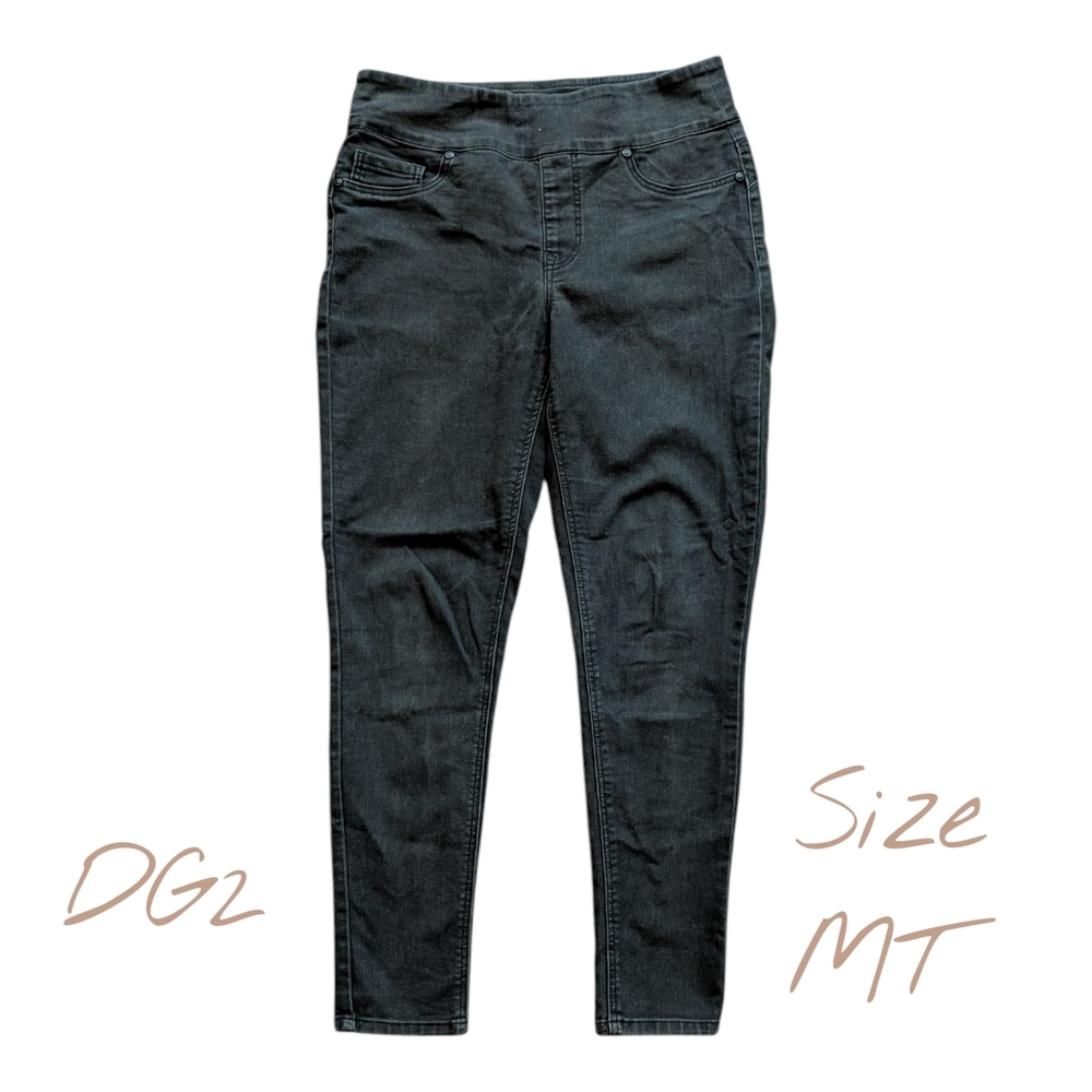 DG2 Black Denim Jeggings Medium Tall